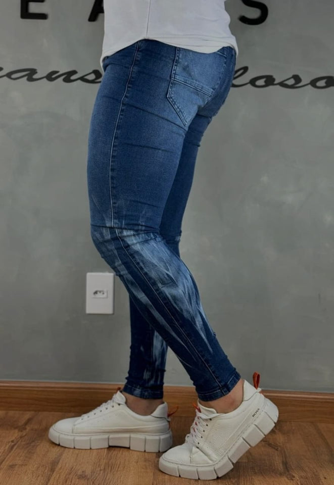 Calça Destroyed Skinny Jst Estonada
