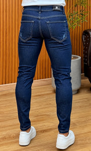 Calça Jeans Hero Essence Escura Puídos