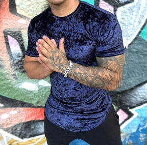 T-shirt Glossy Blue