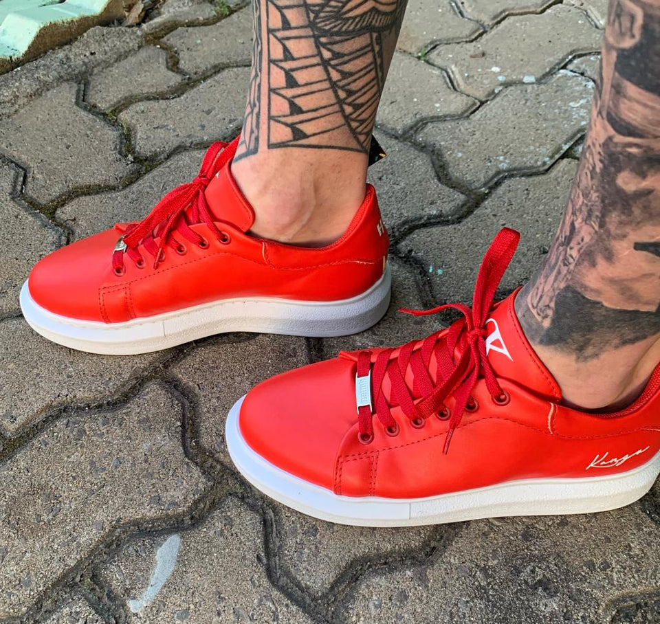 Tênis Kangu Oversized Red