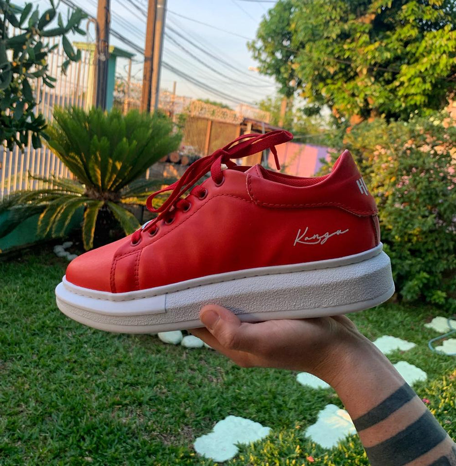 Tênis Kangu Oversized Red