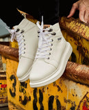 Kangu All Boots White