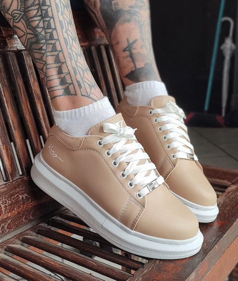 Tênis Kangu Oversized Nude