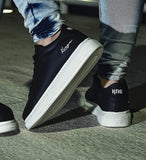 Tênis Kangu Oversized Black solado branco