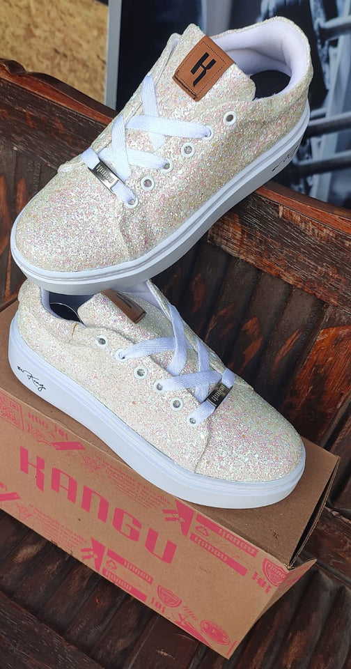 Kangu Oversized Strass White