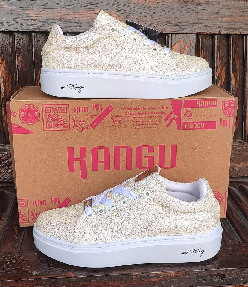 Kangu Oversized Strass White