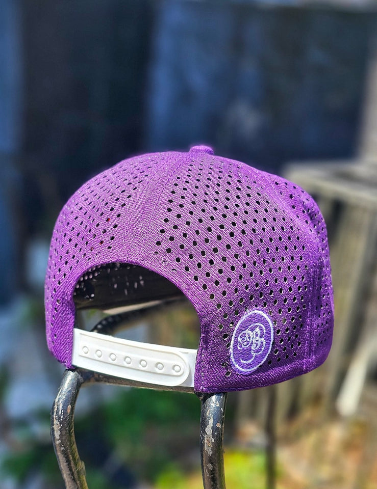 Boné Aba Curva BLESSED ROXO