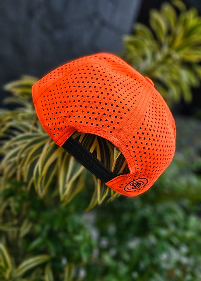 Boné Aba Curva BLESSED LARANJA NEON