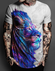 T-shirt Lyon Neon White