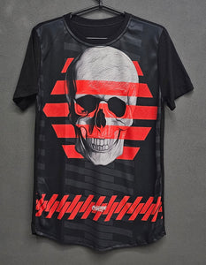 T-shirt Skull Red