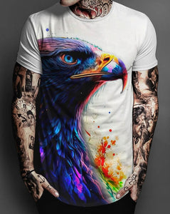 T-shirt Águia Neon White