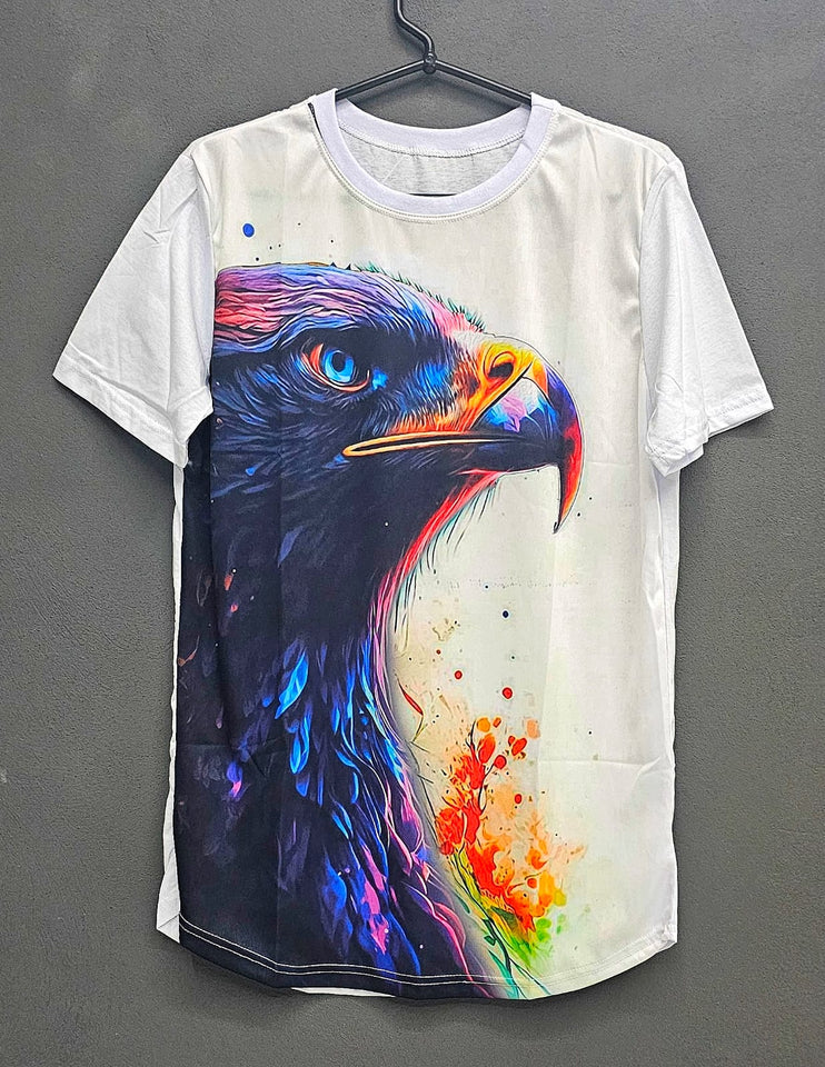 T-shirt Águia Neon White
