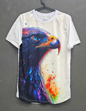 T-shirt Águia Neon White