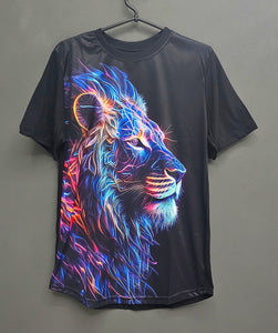 T-shirt Lyon Neon Black