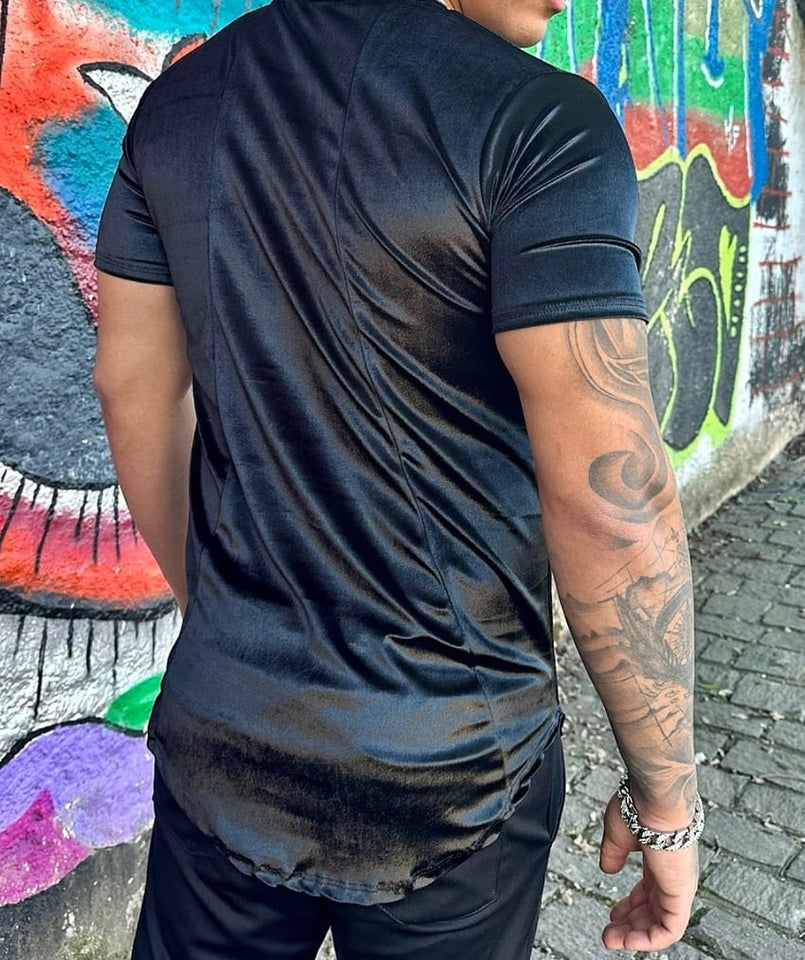 ✨️ T-shirt Glossy Black ✨️
