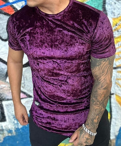 T-shirt Glossy Purple