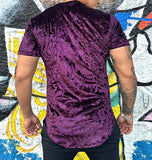 T-shirt Glossy Purple