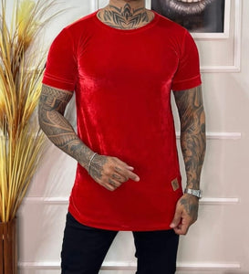 T-shirt Glossy Red