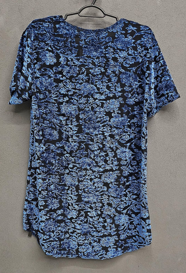 ✨️ T-shirt Flowers Blue ✨️