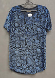 ✨️ T-shirt Flowers Blue ✨️