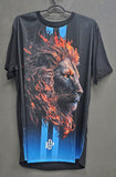 T-shirt Lyon Fire Black