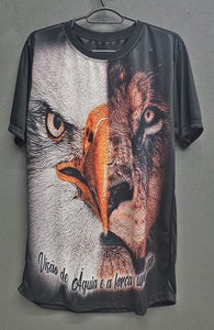 T-shirt Cara Metade