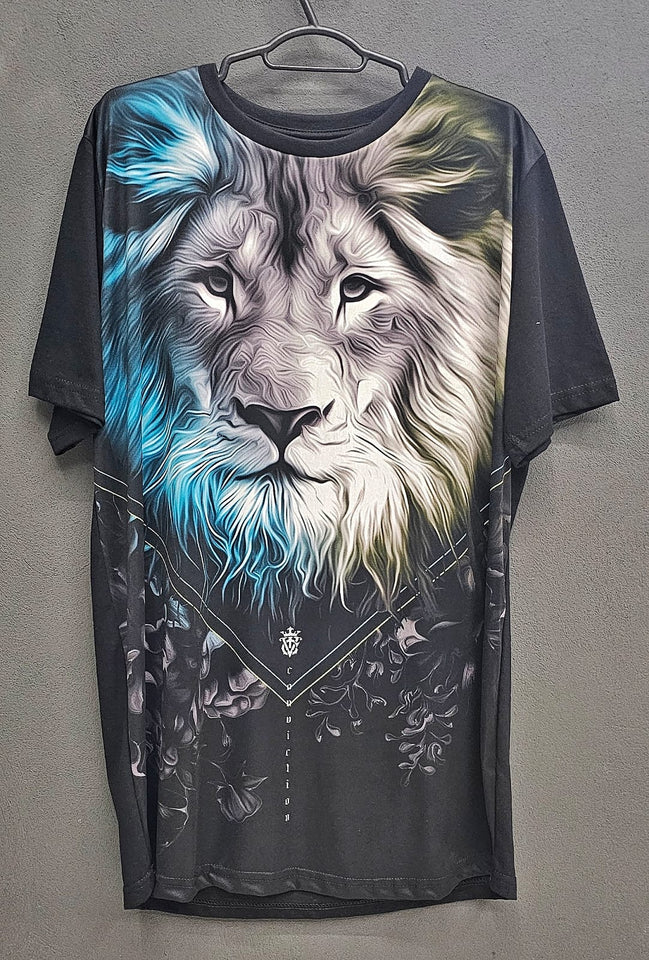 T-shirt Lyon Green/Blue