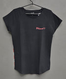 T-shirt Blessed Raglan EUA Black
