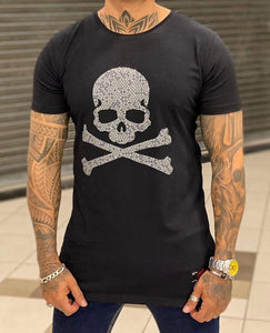 ✨️ T-shirt PREMIUM SKULL BLACK ✨️