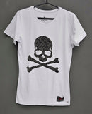 ✨️ T-shirt PREMIUM SKULL WHITE ✨️