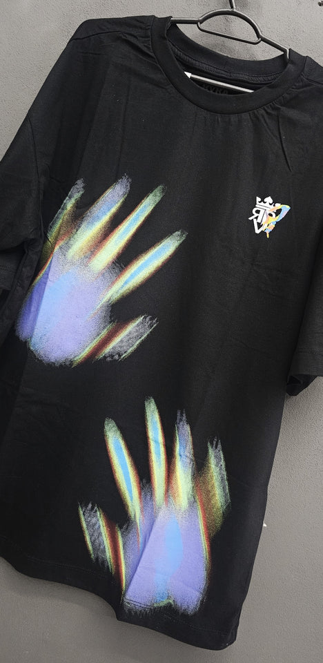 ✨️ T-shirt OVER PALMAS BLACK ✨️