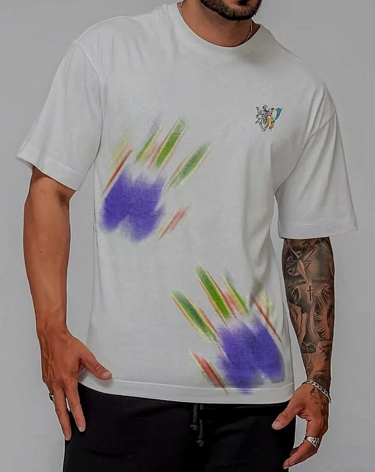 T-shirt Over Palmas White