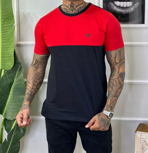 T-shirt Evoque Bicolor Red