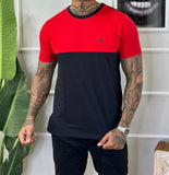T-shirt Evoque Bicolor Red