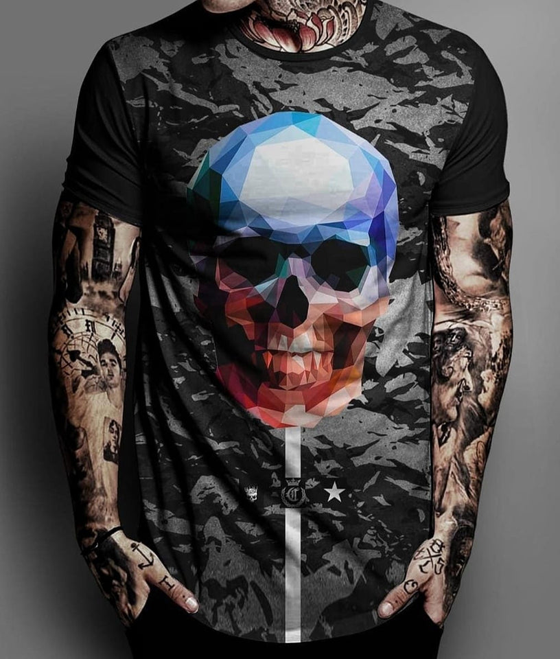 ✨️ T-shirt FACE SKULL ✨️