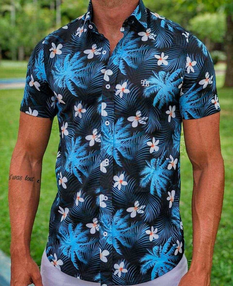Camisa FB Coqueiro Floral