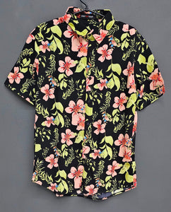 Camisa Exalt Floral Coloros