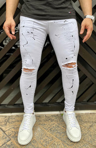 ✨️ Calça Skinny Jst Destroyed White ✨️