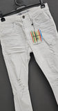 ✨️ Calça Skinny City Destroyed White ✨️