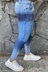 Calça Skinny Codi Degradê Zíper