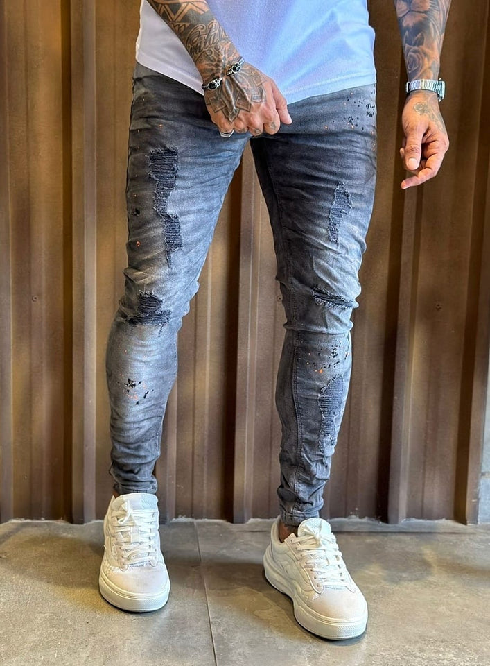 ✨️ Calça Skinny JAY Destroyed Black ✨️
