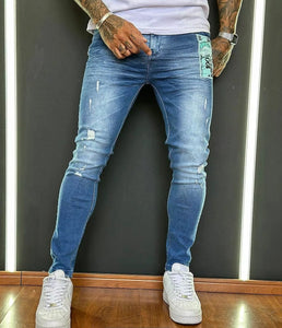 Calça Destroyed Skinny Jay Real