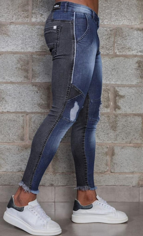 ✨️ Calça Destroyed Codi Bicolor ✨️