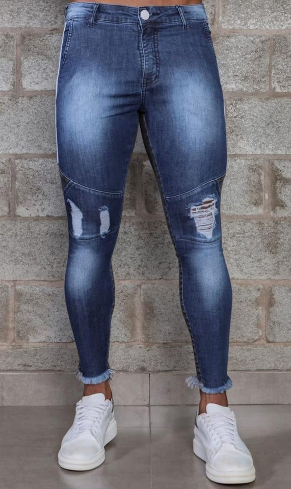 ✨️ Calça Destroyed Codi Bicolor ✨️