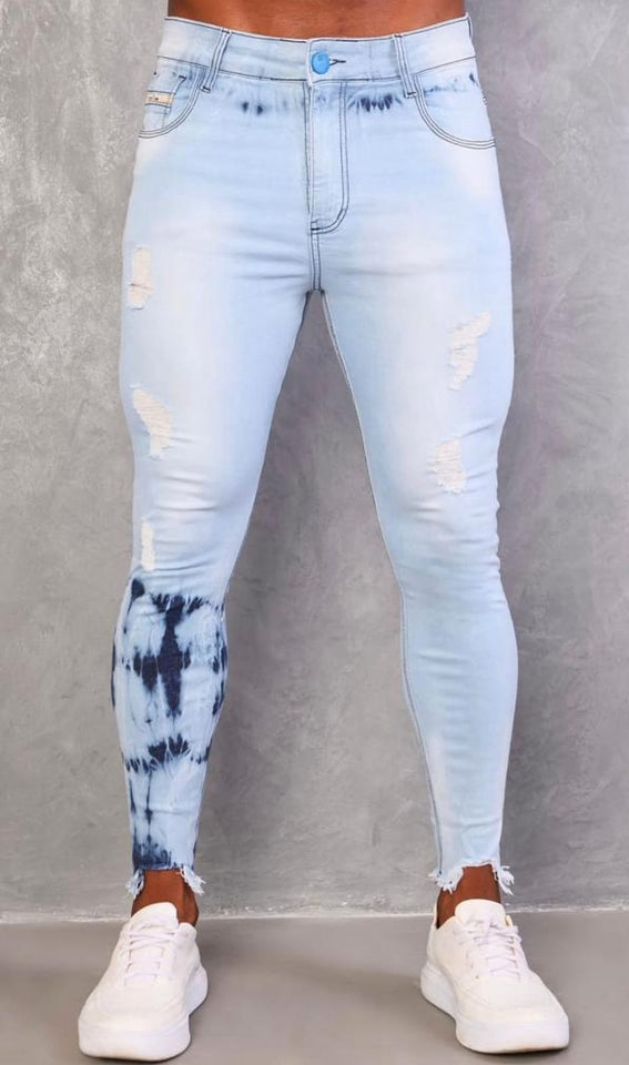 ✨️ Calça Destroyed Codi Estonada Bicolor ✨️