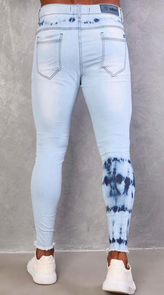 ✨️ Calça Destroyed Codi Estonada Bicolor ✨️