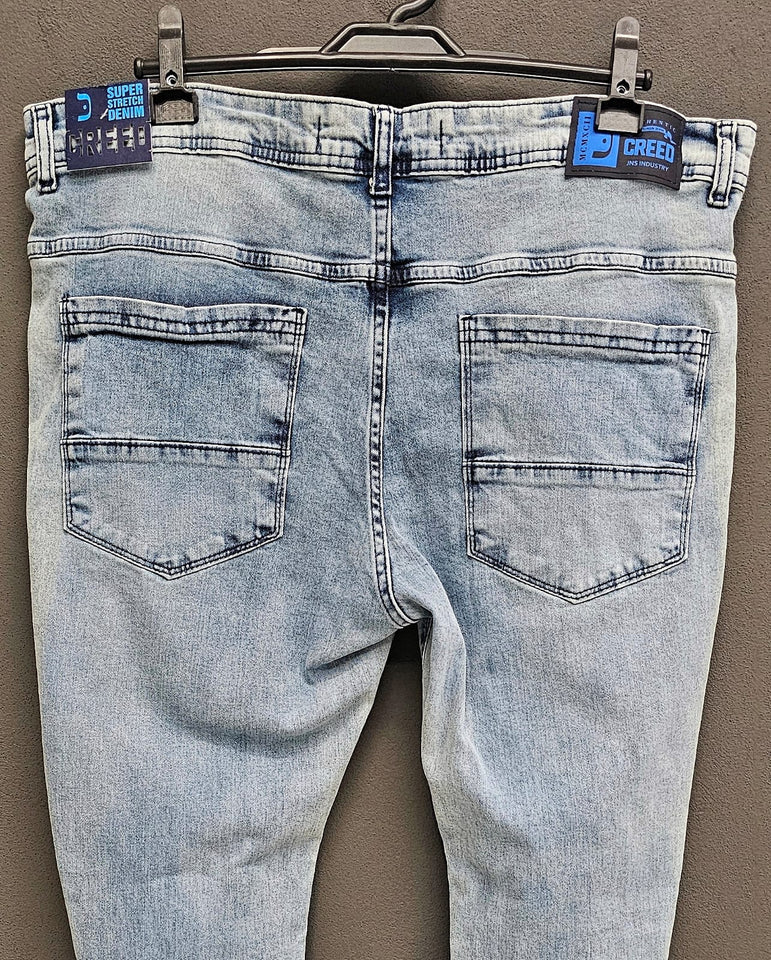 Calça Destroyed Creed X