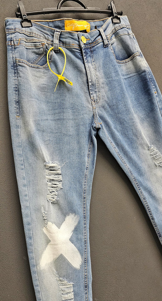 Calça Destroyed City X