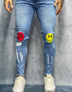 Calça Destroyed Jay Emogis