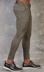 Calça Alfaiataria Skinny Codi Verde Militar